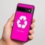 כיסוי בעיצוב אישי עם השם שלך לדגם - Google Pixel 7 5G בעיצוב למחזר