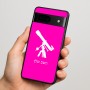 כיסוי בעיצוב אישי עם השם שלך לדגם - Google Pixel 7 5G בעיצוב טלסקופ