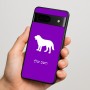 כיסוי בעיצוב אישי עם השם שלך לדגם - Google Pixel 7 5G בעיצוב כלב