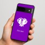 כיסוי בעיצוב אישי עם השם שלך לדגם - Google Pixel 7 5G בעיצוב ראש פיל