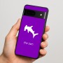 כיסוי בעיצוב אישי עם השם שלך לדגם - Google Pixel 7 5G בעיצוב כריש ראש פטיש