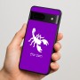 כיסוי בעיצוב אישי עם השם שלך לדגם - Google Pixel 7 5G בעיצוב עקרב