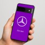 כיסוי בעיצוב אישי עם השם שלך לדגם - Google Pixel 7 5G בעיצוב מרצדס-בנץ