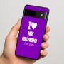 כיסוי בעיצוב אישי עם השם שלך לדגם - Google Pixel 7 5G בעיצוב אוהב את החברה שלי