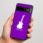 כיסוי בעיצוב אישי עם השם שלך לדגם - Google Pixel 7 5G בעיצוב גיטרה