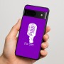 כיסוי בעיצוב אישי עם השם שלך לדגם - Google Pixel 7 5G בעיצוב מיקרופון