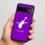 כיסוי בעיצוב אישי עם השם שלך לדגם - Google Pixel 7 5G בעיצוב כינור