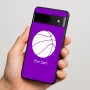 כיסוי בעיצוב אישי עם השם שלך לדגם - Google Pixel 7 5G בעיצוב כדורסל