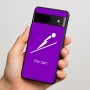 כיסוי בעיצוב אישי עם השם שלך לדגם - Google Pixel 7 5G בעיצוב קפיצת סקי אולימפית