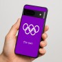 כיסוי בעיצוב אישי עם השם שלך לדגם - Google Pixel 7 5G בעיצוב אולימפי