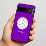כיסוי בעיצוב אישי עם השם שלך לדגם - Google Pixel 7 5G בעיצוב כדור כדורעף
