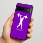 כיסוי בעיצוב אישי עם השם שלך לדגם - Google Pixel 7 5G בעיצוב הרמת משקולות