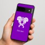 כיסוי בעיצוב אישי עם השם שלך לדגם - Google Pixel 7 5G בעיצוב פרחי קרן