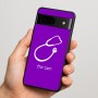 כיסוי בעיצוב אישי עם השם שלך לדגם - Google Pixel 7 5G בעיצוב סטטוסקופ רופא