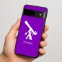 כיסוי בעיצוב אישי עם השם שלך לדגם - Google Pixel 7 5G בעיצוב טלסקופ