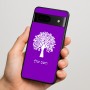 כיסוי בעיצוב אישי עם השם שלך לדגם - Google Pixel 7 5G בעיצוב עץ