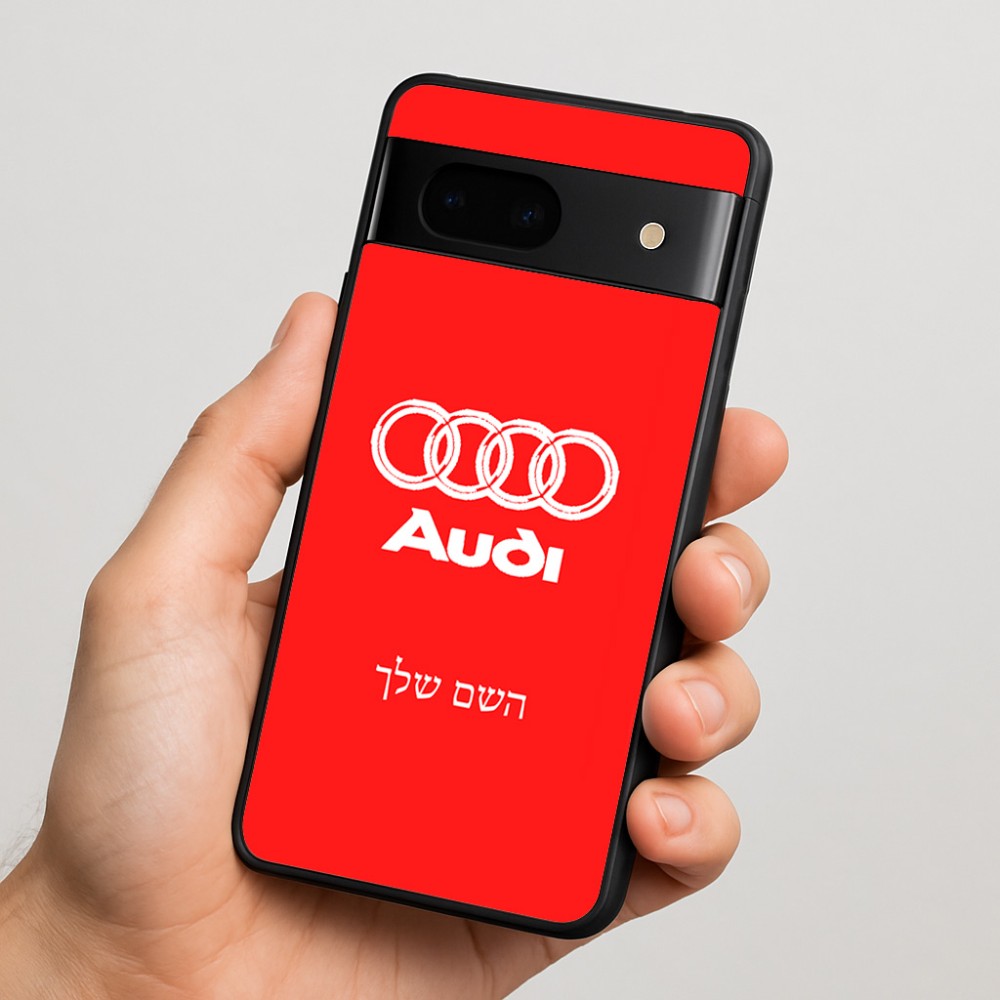 כיסוי בעיצוב אישי עם השם שלך לדגם - Google Pixel 7 5G בעיצוב אאודי