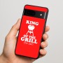 כיסוי בעיצוב אישי עם השם שלך לדגם - Google Pixel 7 5G בעיצוב מלך הגריל