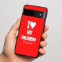 כיסוי בעיצוב אישי עם השם שלך לדגם - Google Pixel 7 5G בעיצוב אוהב את החברה שלי