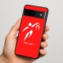 כיסוי בעיצוב אישי עם השם שלך לדגם - Google Pixel 7 5G בעיצוב כדורסל אולימפי