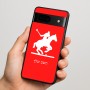 כיסוי בעיצוב אישי עם השם שלך לדגם - Google Pixel 7 5G בעיצוב שחקן פולו - סוס