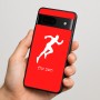 כיסוי בעיצוב אישי עם השם שלך לדגם - Google Pixel 7 5G בעיצוב רץ