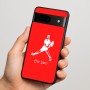 כיסוי בעיצוב אישי עם השם שלך לדגם - Google Pixel 7 5G בעיצוב שחקן טניס