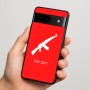 כיסוי בעיצוב אישי עם השם שלך לדגם - Google Pixel 7 5G בעיצוב אק 47