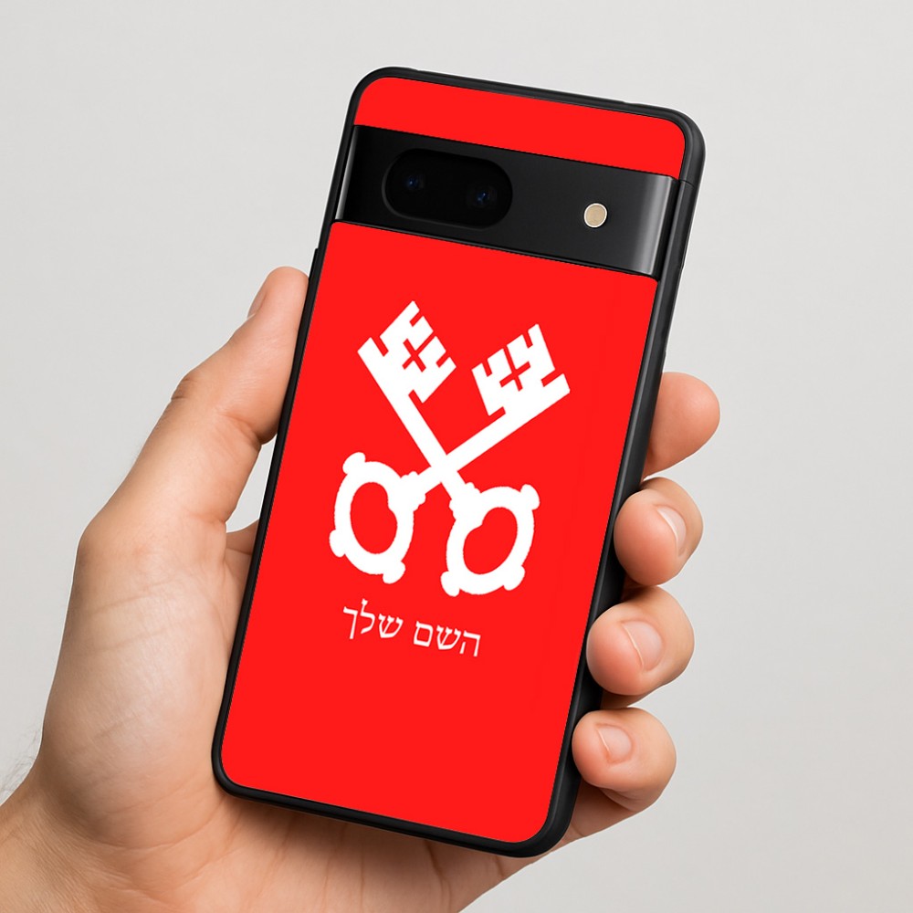 כיסוי בעיצוב אישי עם השם שלך לדגם - Google Pixel 7 5G בעיצוב מפתחות