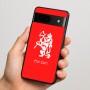 כיסוי בעיצוב אישי עם השם שלך לדגם - Google Pixel 7 5G בעיצוב אריה