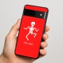כיסוי בעיצוב אישי עם השם שלך לדגם - Google Pixel 7 5G בעיצוב סקלטון