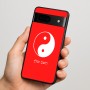 כיסוי בעיצוב אישי עם השם שלך לדגם - Google Pixel 7 5G בעיצוב סמל יינג יאנג