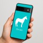 כיסוי בעיצוב אישי עם השם שלך לדגם - Google Pixel 7 5G בעיצוב סוס