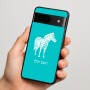 כיסוי בעיצוב אישי עם השם שלך לדגם - Google Pixel 7 5G בעיצוב זברה