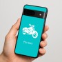 כיסוי בעיצוב אישי עם השם שלך לדגם - Google Pixel 7 5G בעיצוב הארלי-דיווידסון