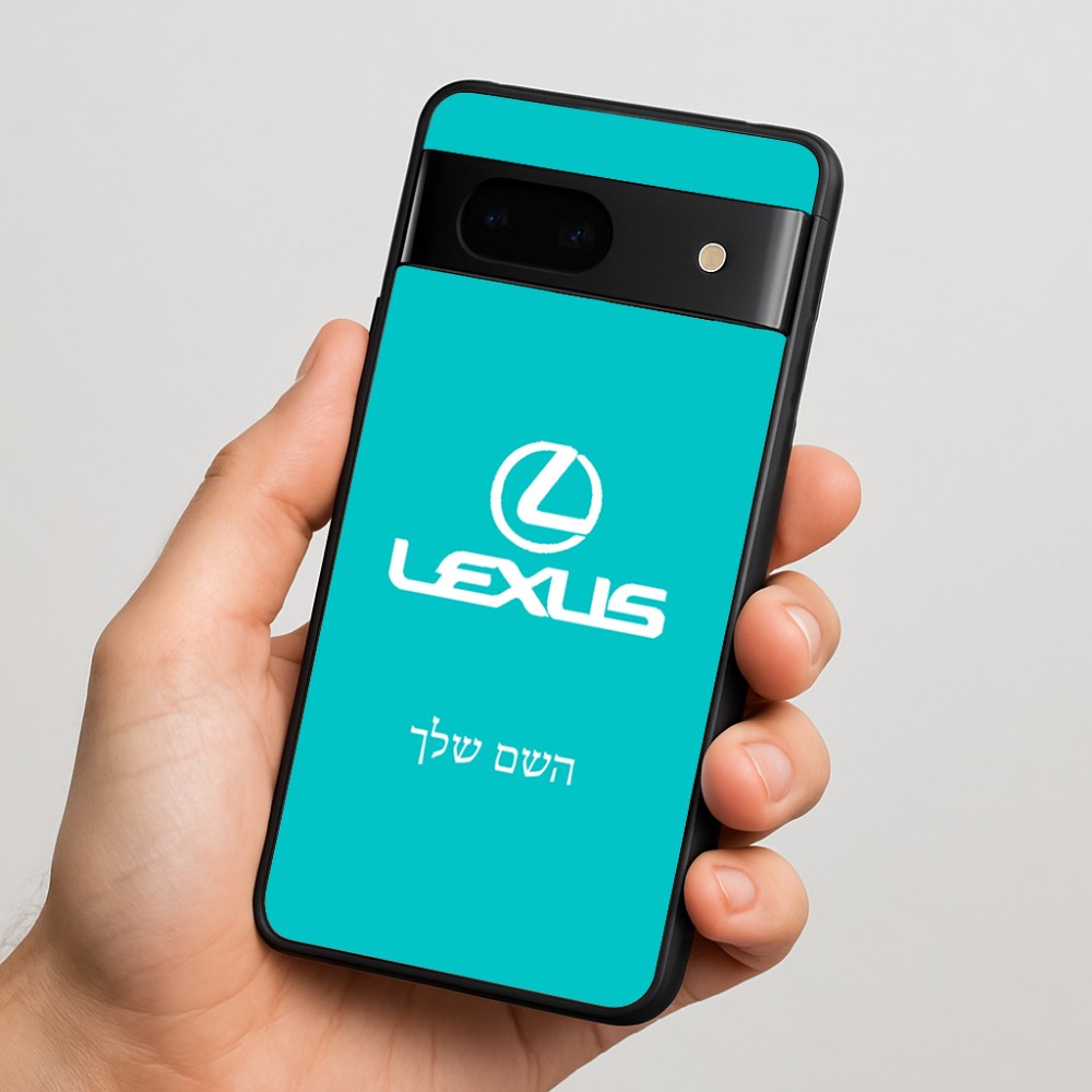 כיסוי בעיצוב אישי עם השם שלך לדגם - Google Pixel 7 5G בעיצוב לקסוס
