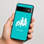 כיסוי בעיצוב אישי עם השם שלך לדגם - Google Pixel 7 5G בעיצוב מזלות - תאומים