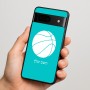 כיסוי בעיצוב אישי עם השם שלך לדגם - Google Pixel 7 5G בעיצוב כדורסל