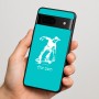 כיסוי בעיצוב אישי עם השם שלך לדגם - Google Pixel 7 5G בעיצוב ילד סקייטבורד