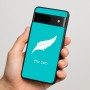 כיסוי בעיצוב אישי עם השם שלך לדגם - Google Pixel 7 5G בעיצוב נוצת נוצה