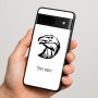 כיסוי בעיצוב אישי עם השם שלך לדגם - Google Pixel 7 5G בעיצוב ראש נשר