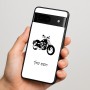כיסוי בעיצוב אישי עם השם שלך לדגם - Google Pixel 7 5G בעיצוב הארלי-דיווידסון