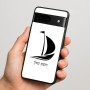 כיסוי בעיצוב אישי עם השם שלך לדגם - Google Pixel 7 5G בעיצוב סירה