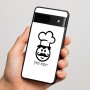 כיסוי בעיצוב אישי עם השם שלך לדגם - Google Pixel 7 5G בעיצוב שף