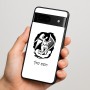 כיסוי בעיצוב אישי עם השם שלך לדגם - Google Pixel 7 5G בעיצוב אנג'ל מוזיקלי
