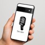 כיסוי בעיצוב אישי עם השם שלך לדגם - Google Pixel 7 5G בעיצוב מיקרופון