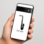 כיסוי בעיצוב אישי עם השם שלך לדגם - Google Pixel 7 5G בעיצוב סקסופון
