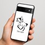 כיסוי בעיצוב אישי עם השם שלך לדגם - Google Pixel 7 5G בעיצוב רוכב סוסים 2