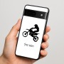 כיסוי בעיצוב אישי עם השם שלך לדגם - Google Pixel 7 5G בעיצוב מוטוקרוס