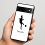 כיסוי בעיצוב אישי עם השם שלך לדגם - Google Pixel 7 5G בעיצוב שחקנית כדורגל - אישה